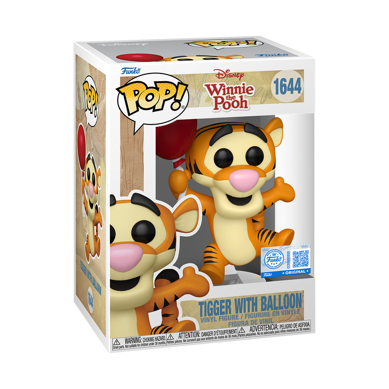 FUNKO POP DISNEY VINYL TIGGER CON GLOBO