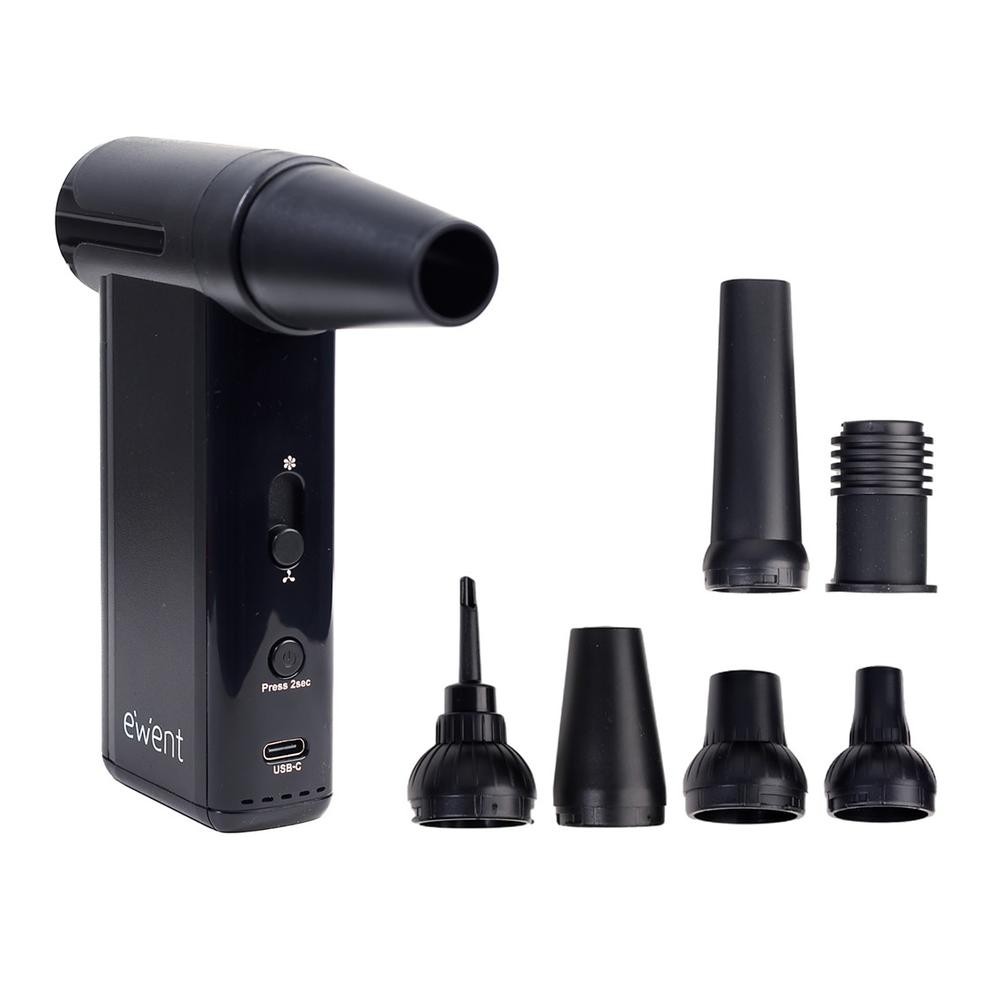SOPLADOR DE AIRE ELECTRICO EWENT EW5681 130W 13000RPM 5000MAH RECARGABLE