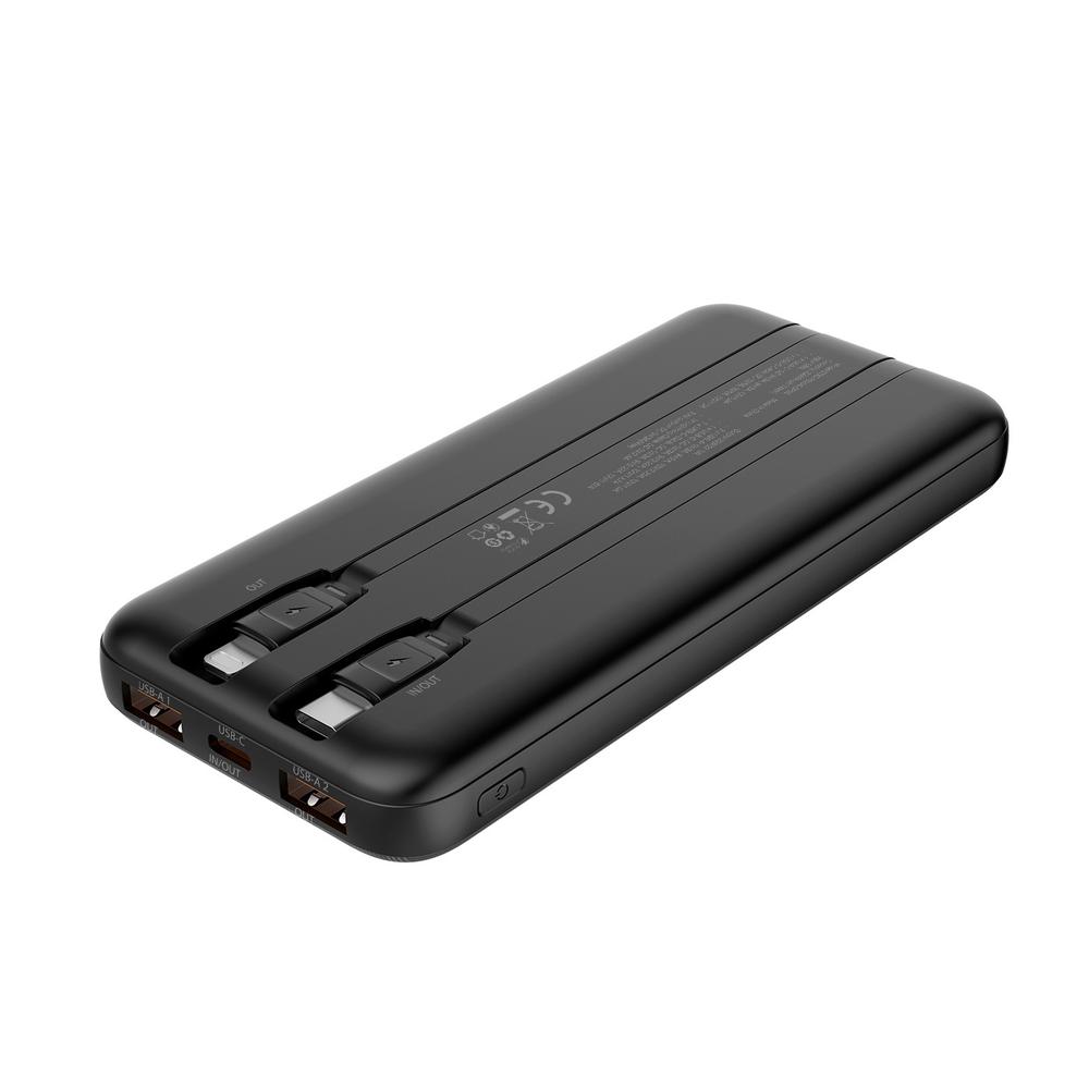POWERBANK DP10 COOLBOX 10000MAH NEGRO