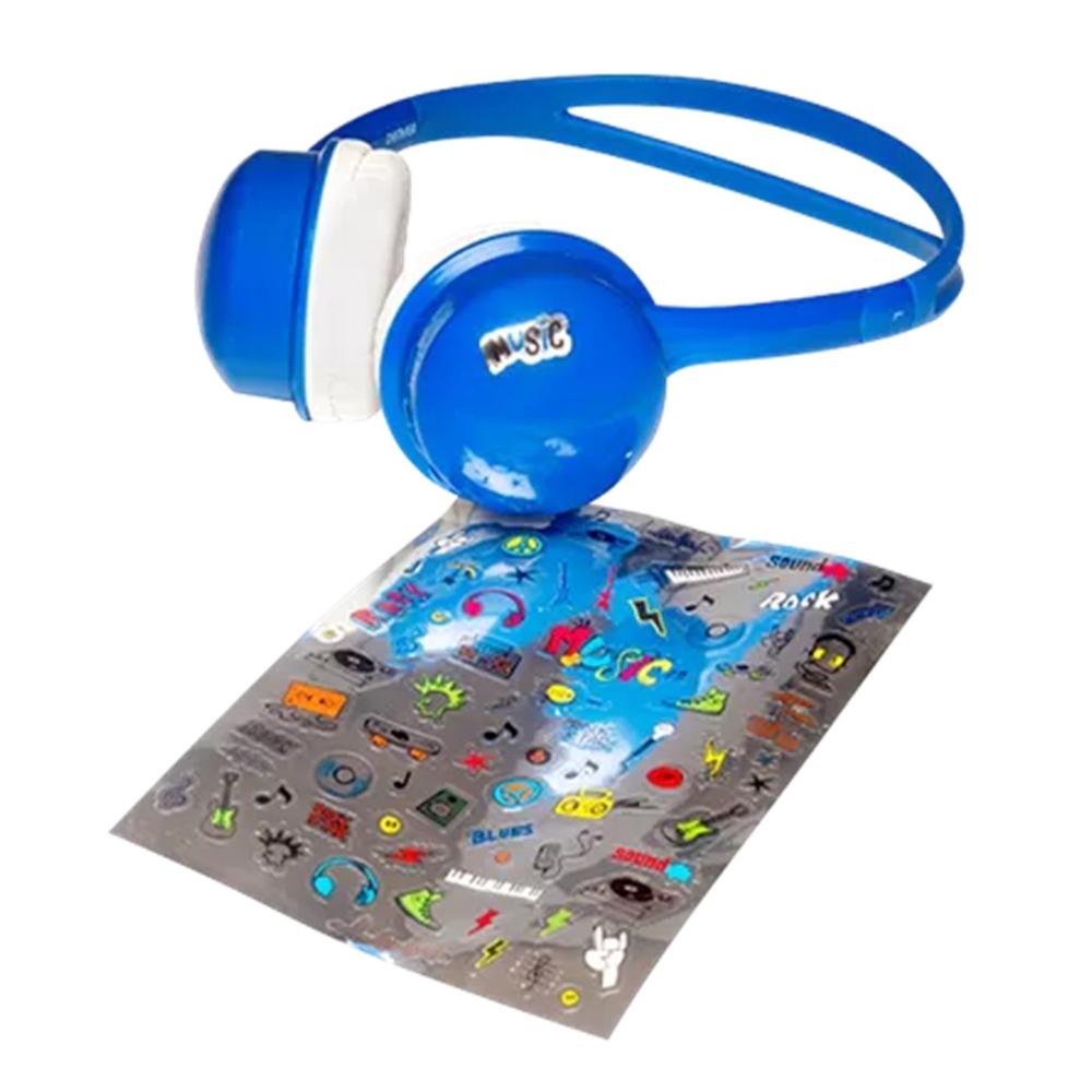 AURICULAR INALAMBRICO DENVER BTH-150 AZUL/ BLUETOOTH/