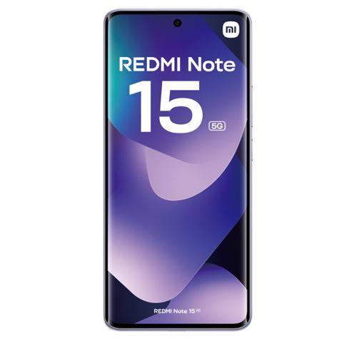 MOVIL XIAOMI REDMI NOTE 15 5G 8GB 256GB 6.77" PURPURA