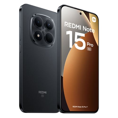 MOVIL XIAOMI REDMI NOTE 15 PRO 5G 8/256GB NEGRO