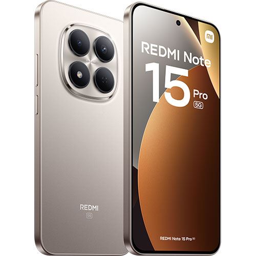 MOVIL XIAOMI REDMI NOTE 15 PRO 5G 8GB 256GB 6.83" TITANIO