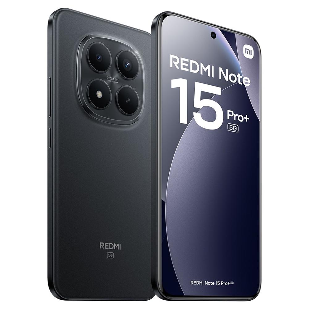 MOVIL XIAOMI REDMI NOTE 15 PRO+ 5G 12/512GB NEGRO