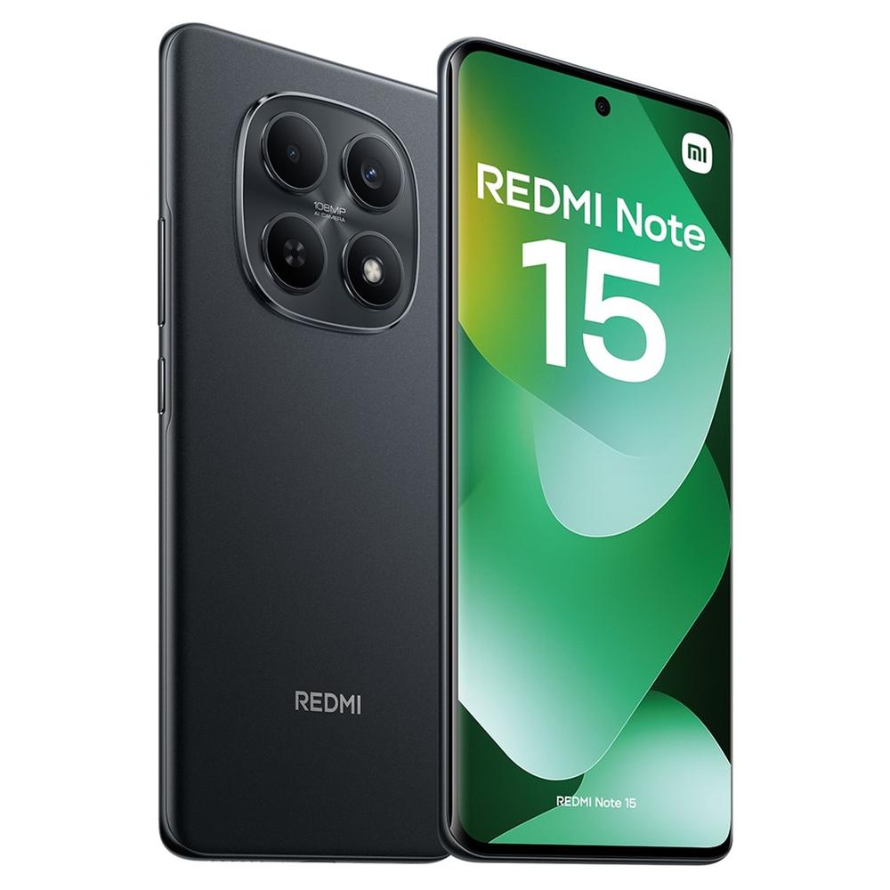 MOVIL XIAOMI REDMI NOTE 15 6/128GB NEGRO