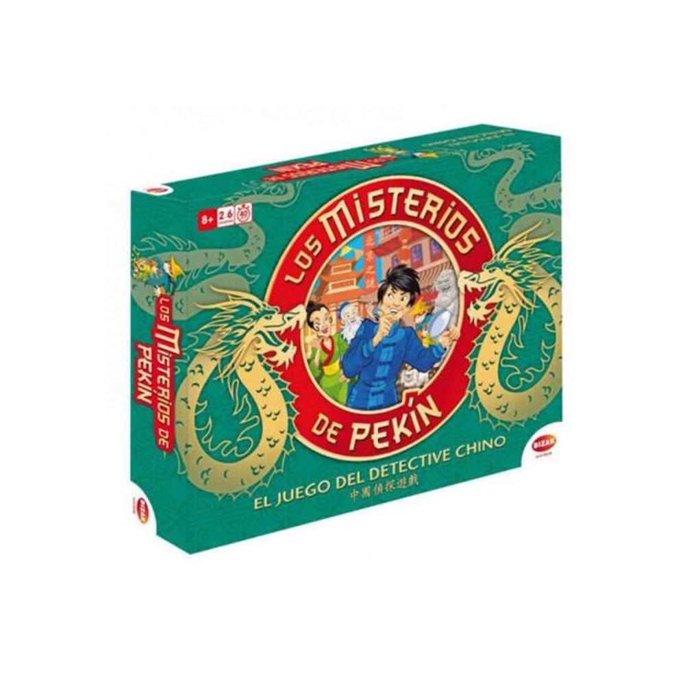 JUEGO DE MESA LOS MISTERIOS DE PEKIN EDAD RECOMENDADA 8 AÑOS