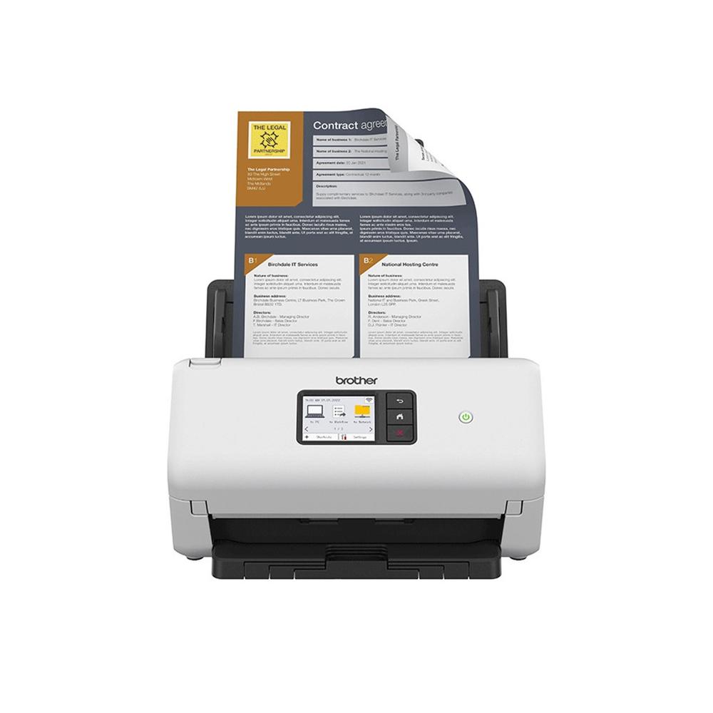 ESCANER SOBREMESA BROTHER ADS4550W/ 35PPM/ ADF 60 HOJAS