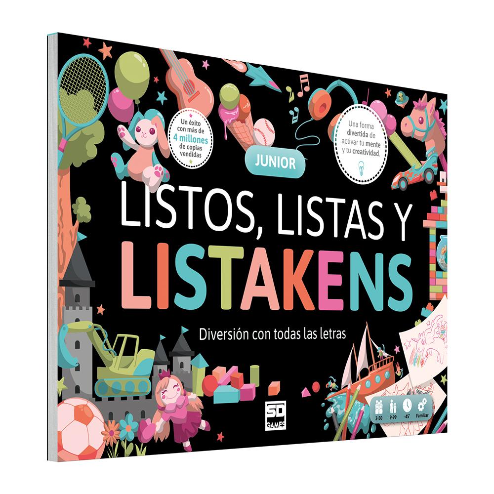 LISTOS LISTAS Y LISTAKENS JUNIOR