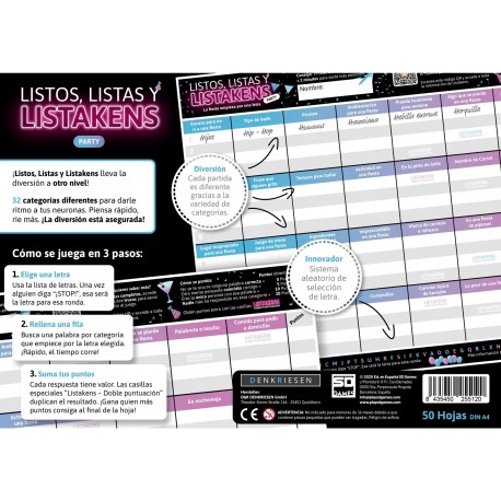 LISTOS LISTAS Y LISTAKENS PARTY