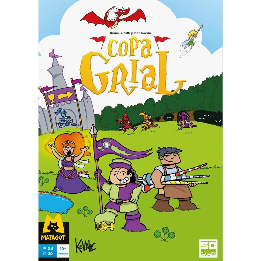 JUEGO DE MESA COPA GRIAL