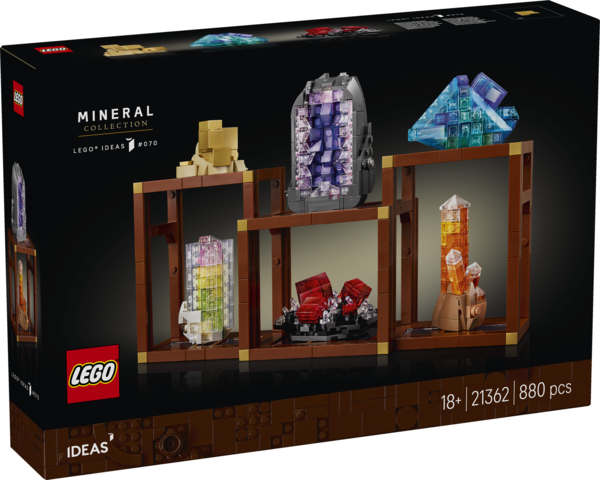 LEGO IDEAS COLECCIÓN DE MINERALES