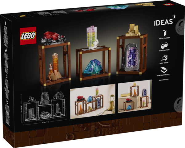 LEGO IDEAS COLECCIÓN DE MINERALES