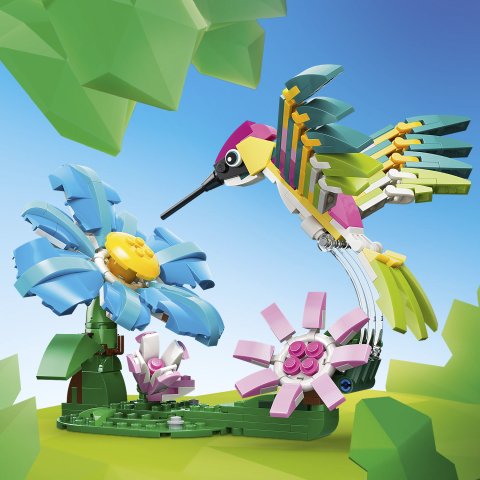 LEGO CREATOR 3 ANIMALES DE JUGUETE EN 1 COLIBRÍ DE COLORES