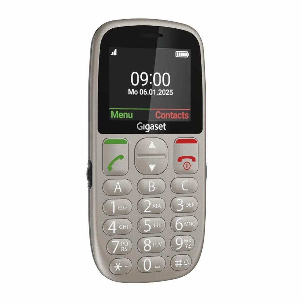 TELEFONO MOVIL GIGASET GL395 GRIS PARA MAYORES