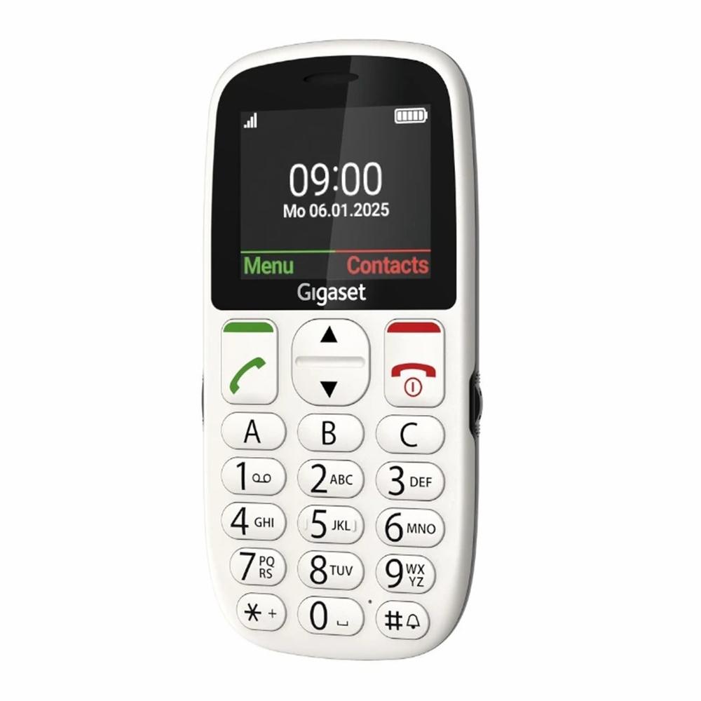 TELEFONO MOVIL GIGASET GL395 BLANCO PARA MAYORES