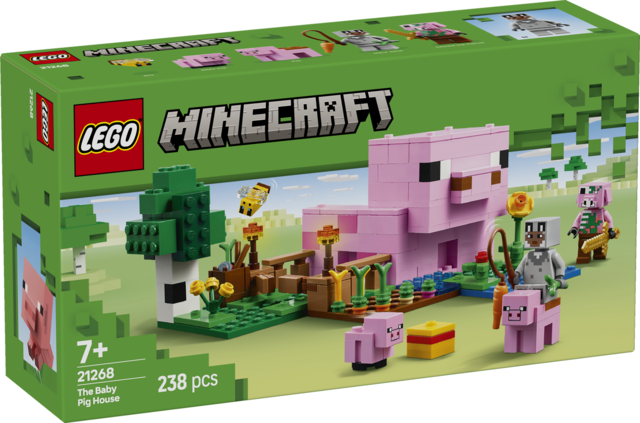 LEGO MINECRAFT LA CASA-CERDO BEBÉ