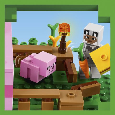 LEGO MINECRAFT LA CASA-CERDO BEBÉ