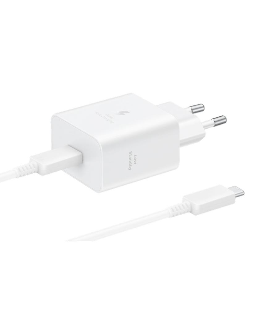 CARGADOR SAMSUNG EP-T4511XWEGEU USB TIPO C BLANCO 45W CABLE INCLUIDO
