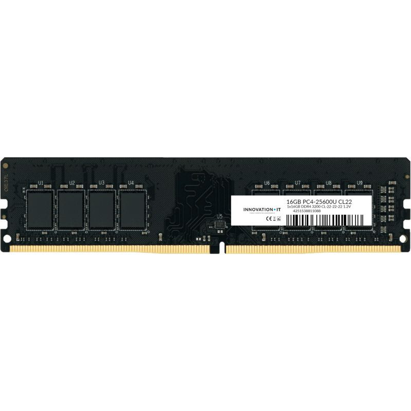 MEMORIA RAM DDR4 16GB INNOVATION IT UDIMM 3200