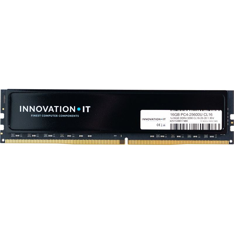 MEMORIA RAM DDR4 16GB INNOVATION IT UDIMM 3200 REFRIGERADO