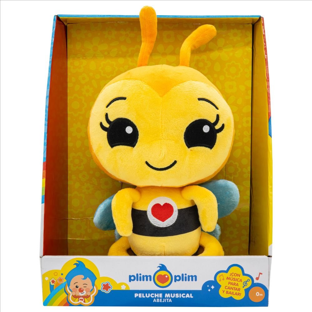 PELUCHE MUSICAL DX ABEJITA