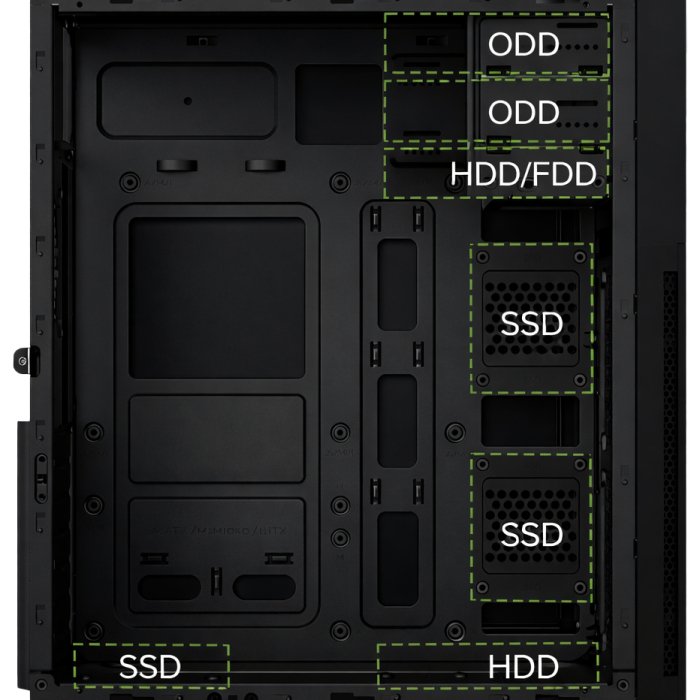 CAJA ORDENADOR COOLBOX ATX A780 USB-C 3.2 GEN1 FTE.500W BASIC500