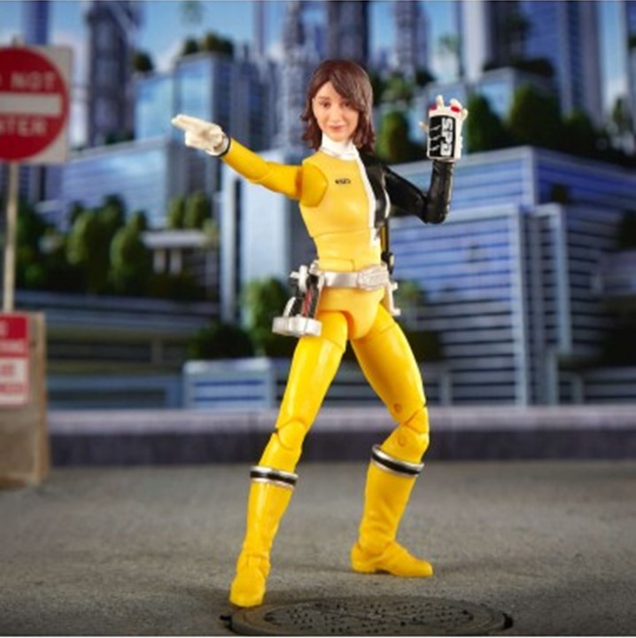 FIGURA HASBRO POWER RANGERS LIGHTNING COLLECTION YELLOW RANGER
