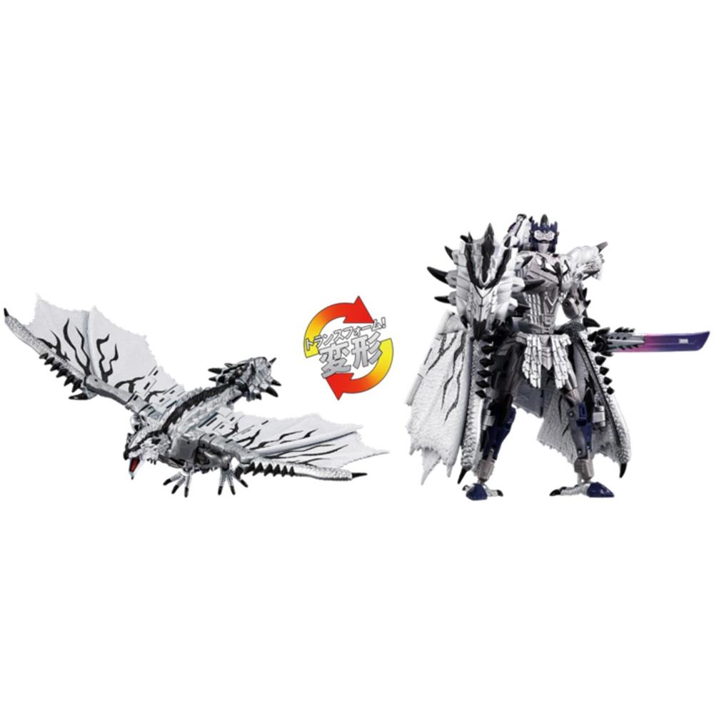 FIGURA HASBRO TRANSFORMERS X MONSTER HUNTER SILVER RATHALOS PRIME
