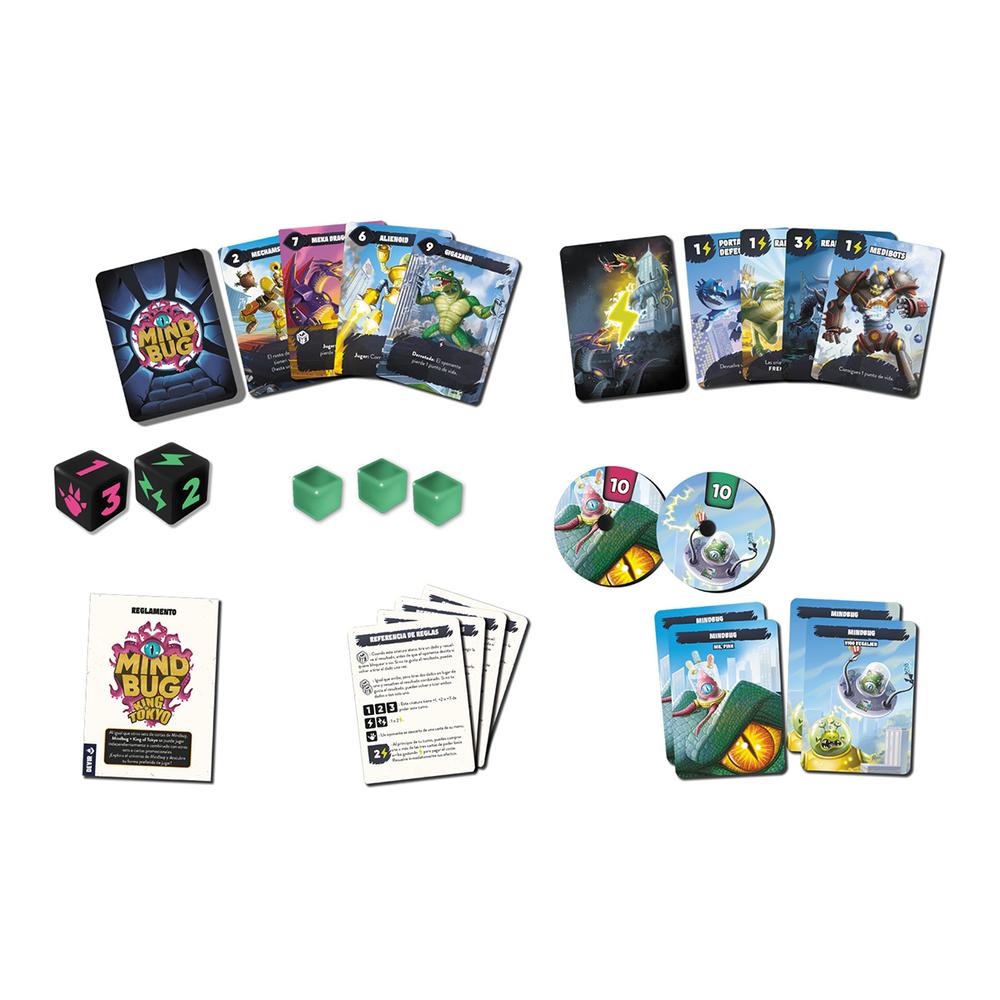 JUEGO DE MESA MINDBUG KING OF TOKYO