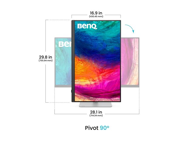 MONITOR LED 31.5" BENQ Designer PD3226G IPS/ 4K UHD/ DP/ HDMI/ 144HZ/ 1MS/ VESA 100X100