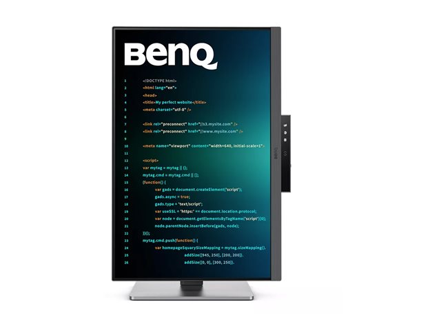 MONITOR LED 24.1" BENQ RD240Q IPS/ DP/ HDMI/ USB TIPO C/ 60HZ/ 5MS/ VESA 100X100