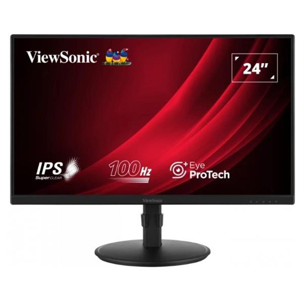 MONITOR LED 24" VIEWSONIC VG2408A IPS/ FHD/ DP/ HDMI/ VGA/ 100HZ/ 5MS/ VESA 100X100