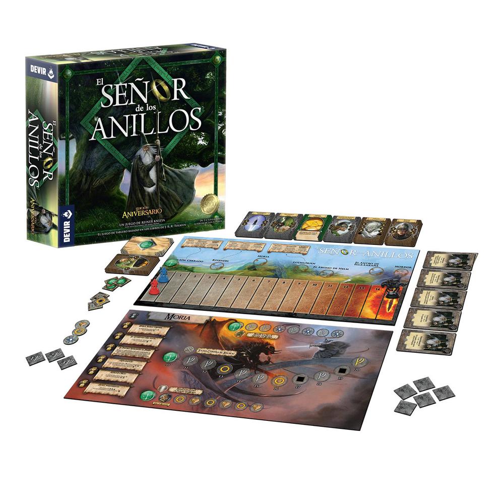 JUEGO DE MESA EL SEÑOR DE LOS ANILLOS EDICIÓN ANIVERSARIO