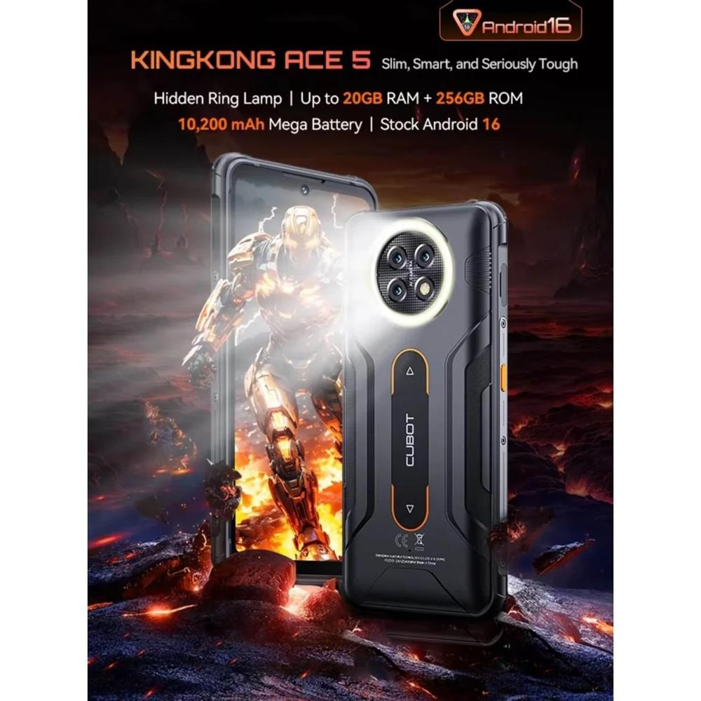 MOVIL CUBOT KINGKONG ACE 5 8/256GB 10200 MAH
