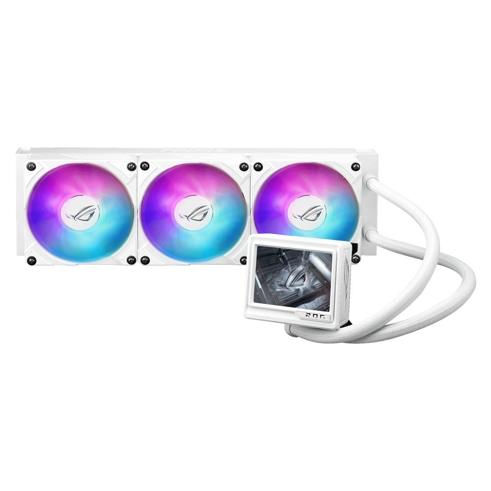 KIT REFRIGERACION LIQUIDA ASUS ROG RYUJIN III 360 ARGB EXTREMA 3X 120MM BLANCA