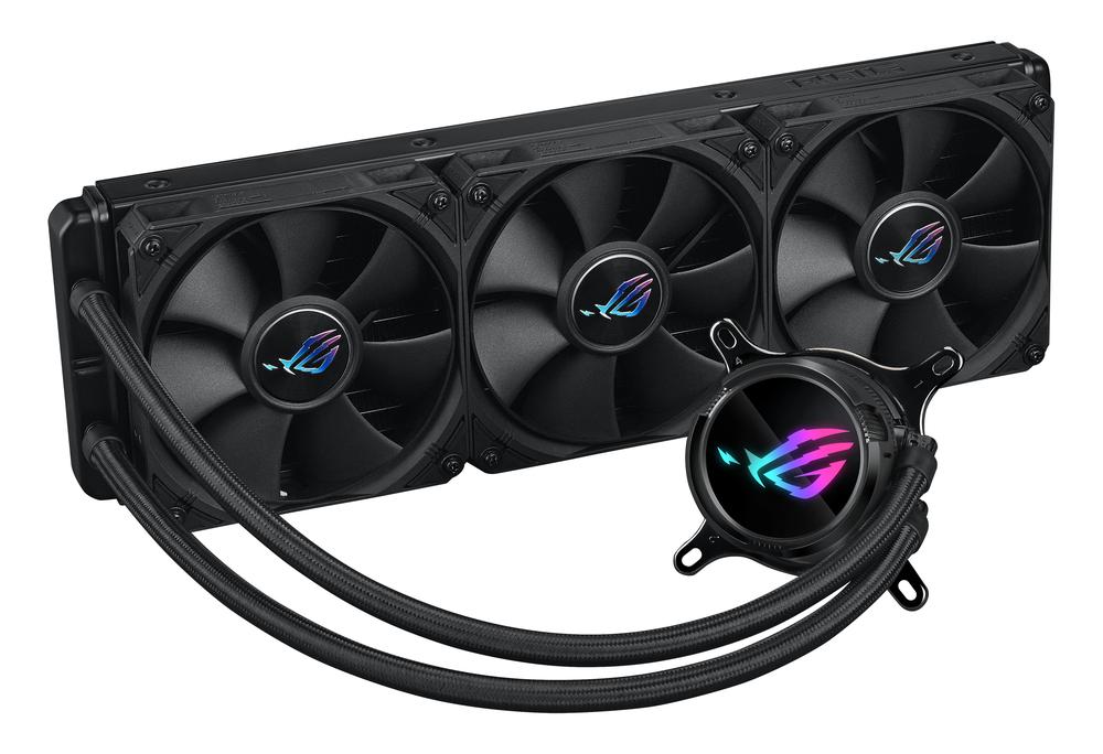 KIT REFRIGERACION LIQUIDA ASUS ROG STRIX LC III 360 3X 120MM NEGRO