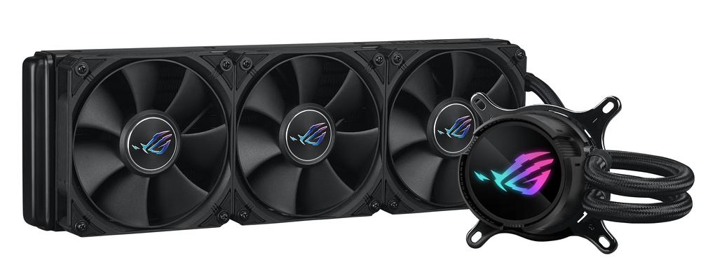 KIT REFRIGERACION LIQUIDA ASUS ROG STRIX LC III 360 3X 120MM NEGRO