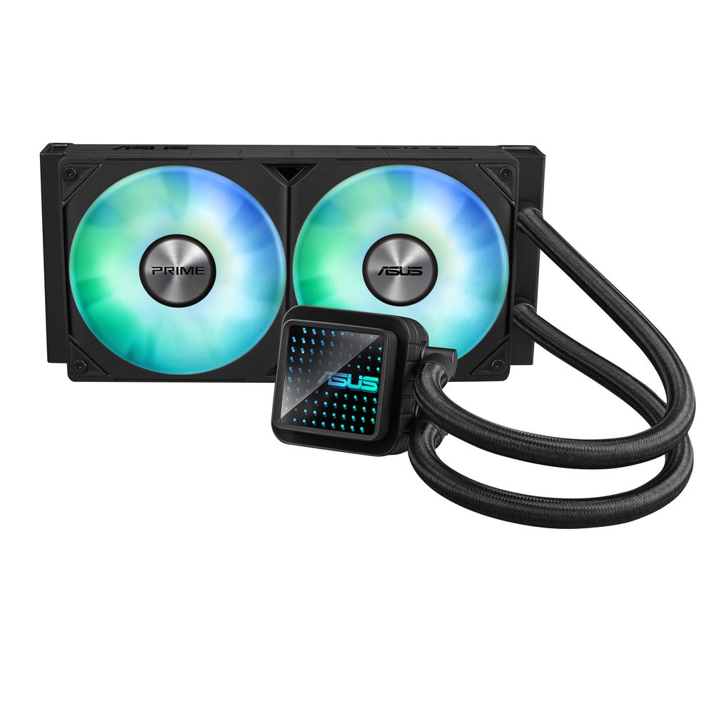 KIT REFRIGERACION LIQUIDA ASUS PRIME LC 240 ARGB 2X 120MM NEGRO