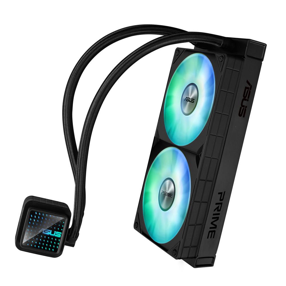KIT REFRIGERACION LIQUIDA ASUS PRIME LC 240 ARGB 2X 120MM NEGRO