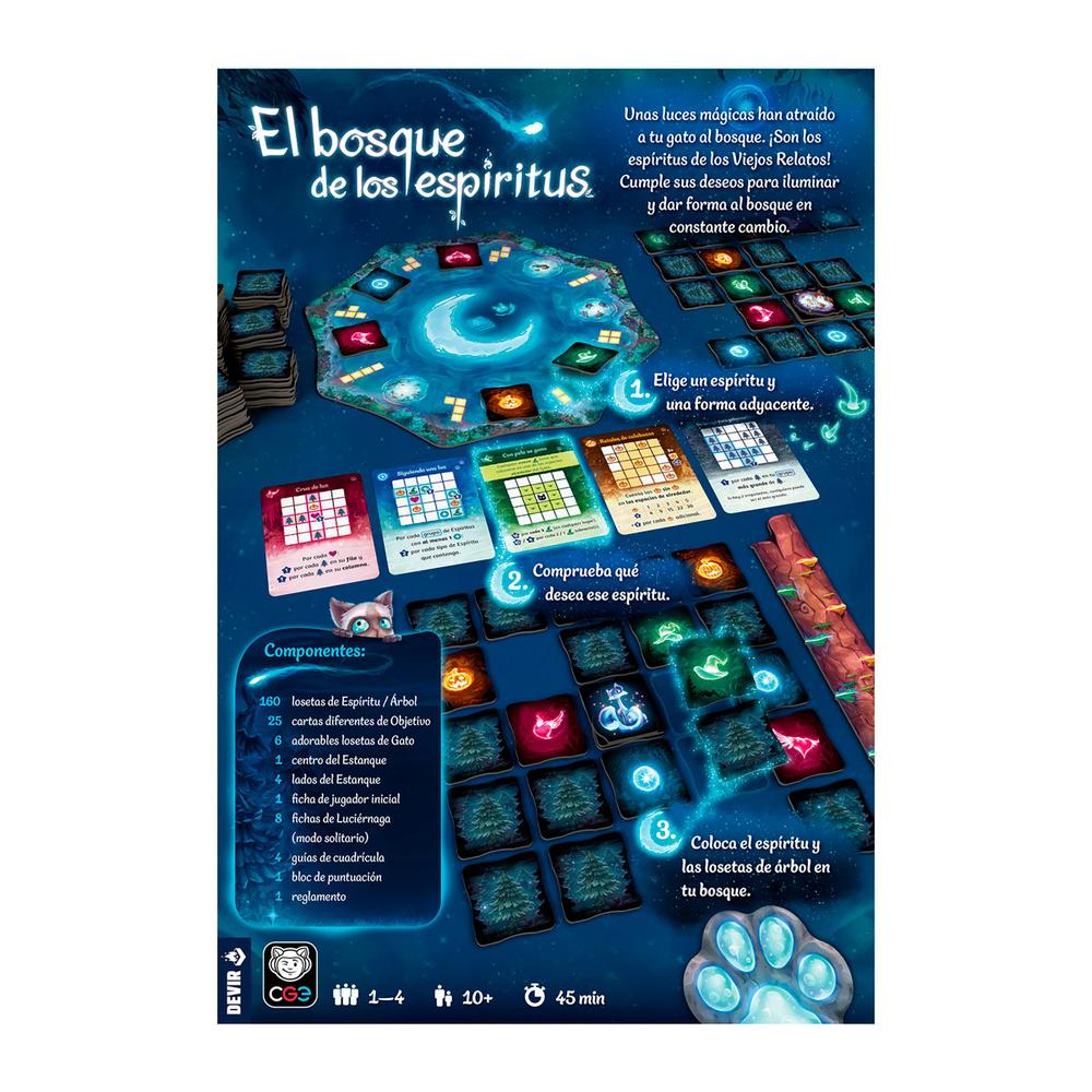 JUEGO DE MESA EL BOSQUE DE LOS ESPIRITUS