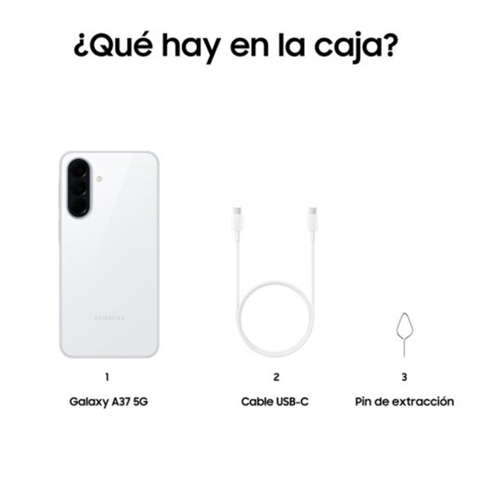 MOVIL SAMSUNG GALAXY A37 5G 8/256GB BLANCO