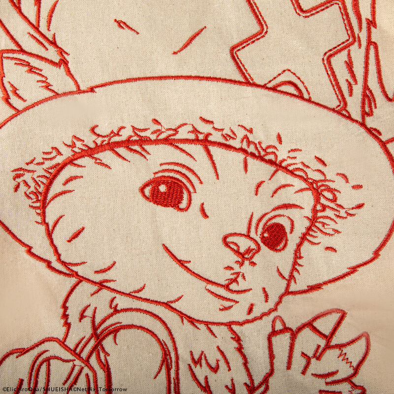 TOTE BAG ONE PIECE NETFLIX BOCETO DE CHOPPER