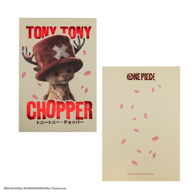 LIBRETA ONE PIECE NETFLIX TONY TONY CHOPPER