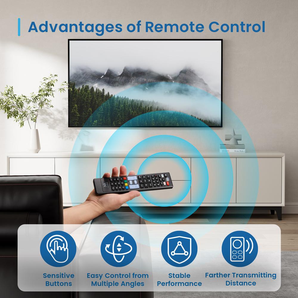 MANDO A DISTANCIA EWENT EW1577 PARA SMART TV LG/SAMSUNG/SONY/HISENSE/TCL