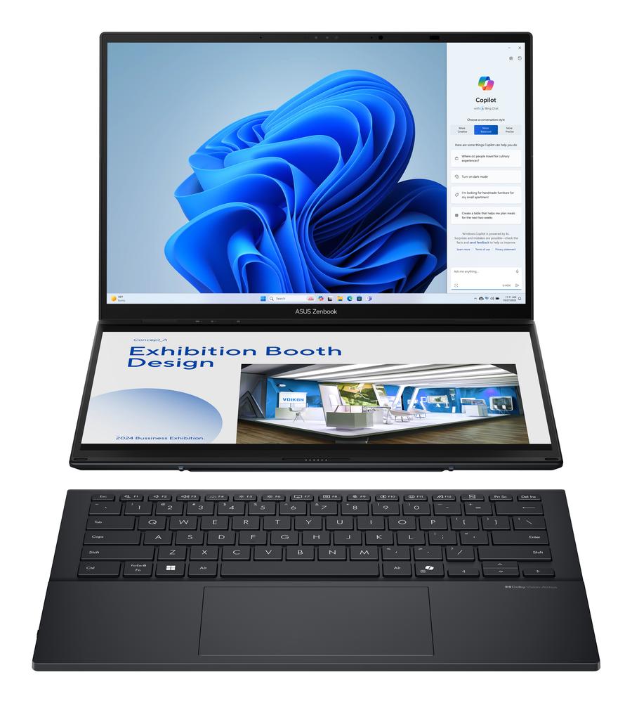 PORTATIL ASUS ZENBOOK DUO UX8406CA-QL336W U7-255H/ 32GB/ SSD 1TB/ 14" FHD+/ W11H