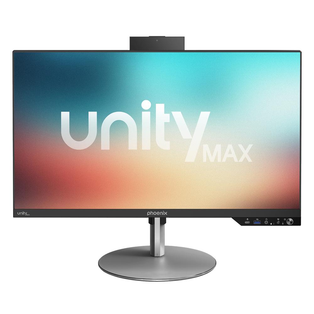 ORDENADOR ALL IN ONE PHOENIX UNITY MAX I5 14Gº/ 16GB DDR5/ SSD 1TB NVme / 23.8"/ FHD 1080p IPS / NEGRO / W11 PRO