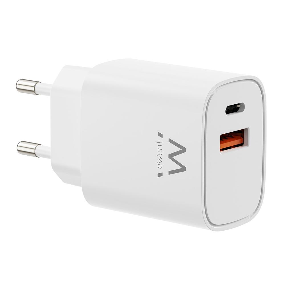 CARGADOR EWENT EW1326 30W USB TIPO A / USB TIPO C
