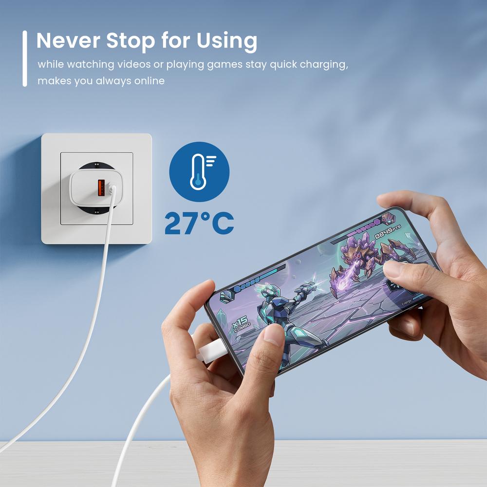 CARGADOR EWENT EW1326 30W USB TIPO A / USB TIPO C