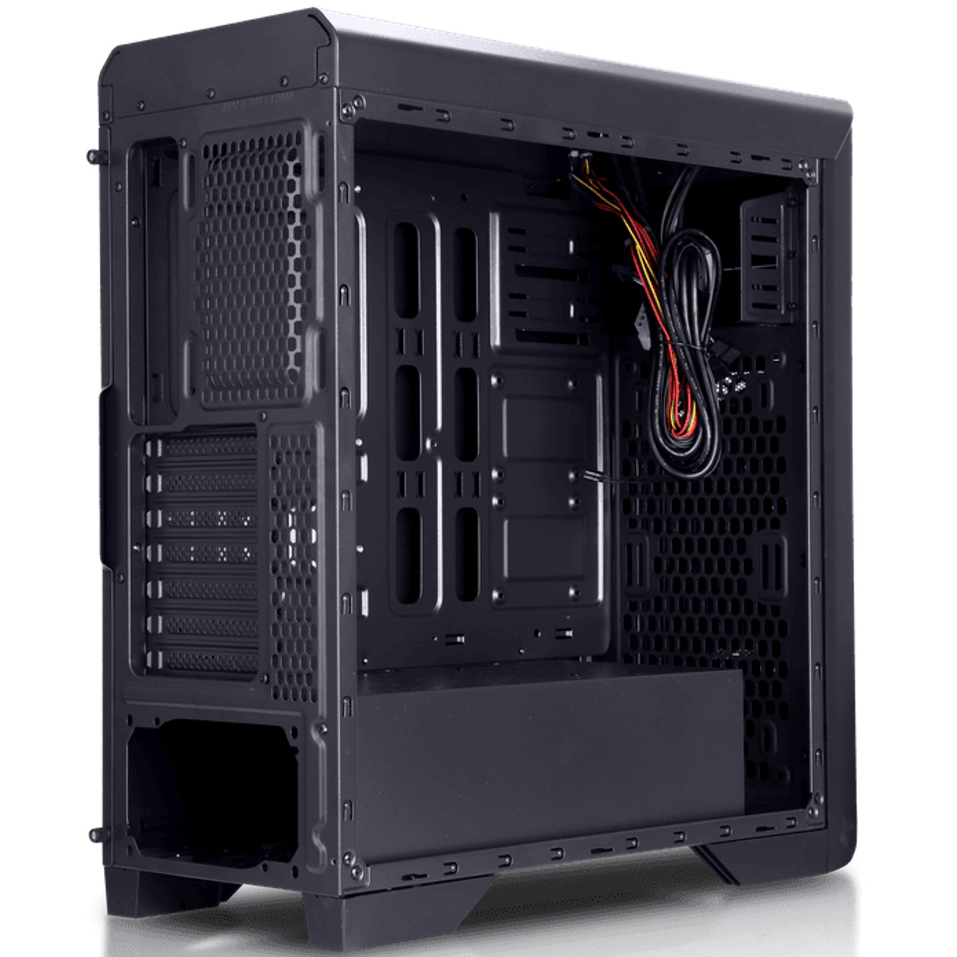 CAJA ORDENADOR GAMING NOX HUMMER ZX ATX USB 3.0 NEGRA SIN FUENTE VENTANA ACRILICA