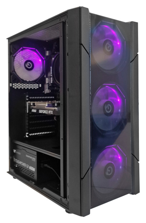 VIZZIO PC GAMING SILVER R5-5500 16GB 1TB RTX3050 6GB